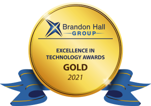 Brandon Hall Tech Gold Award 2021